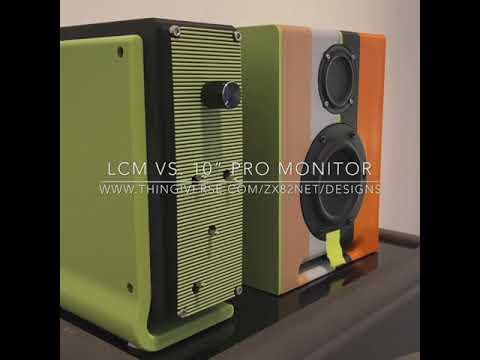 3D Printed speaker vs. 10" Pro Studio Monitor #shorts