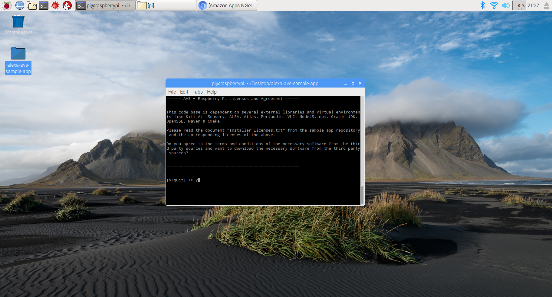 5 - install script running.png
