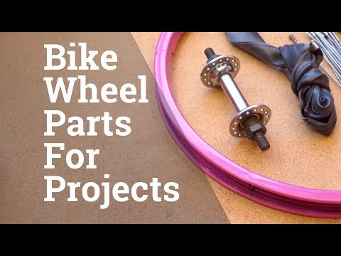 5 Project Materials From a Bike Wheel