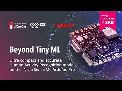 An Ultra-efficient solution of human activities recognition on the Nicla Sense ME and Bosch sensor