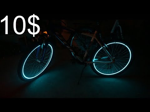 Bike wheel lights hack | simple DIY