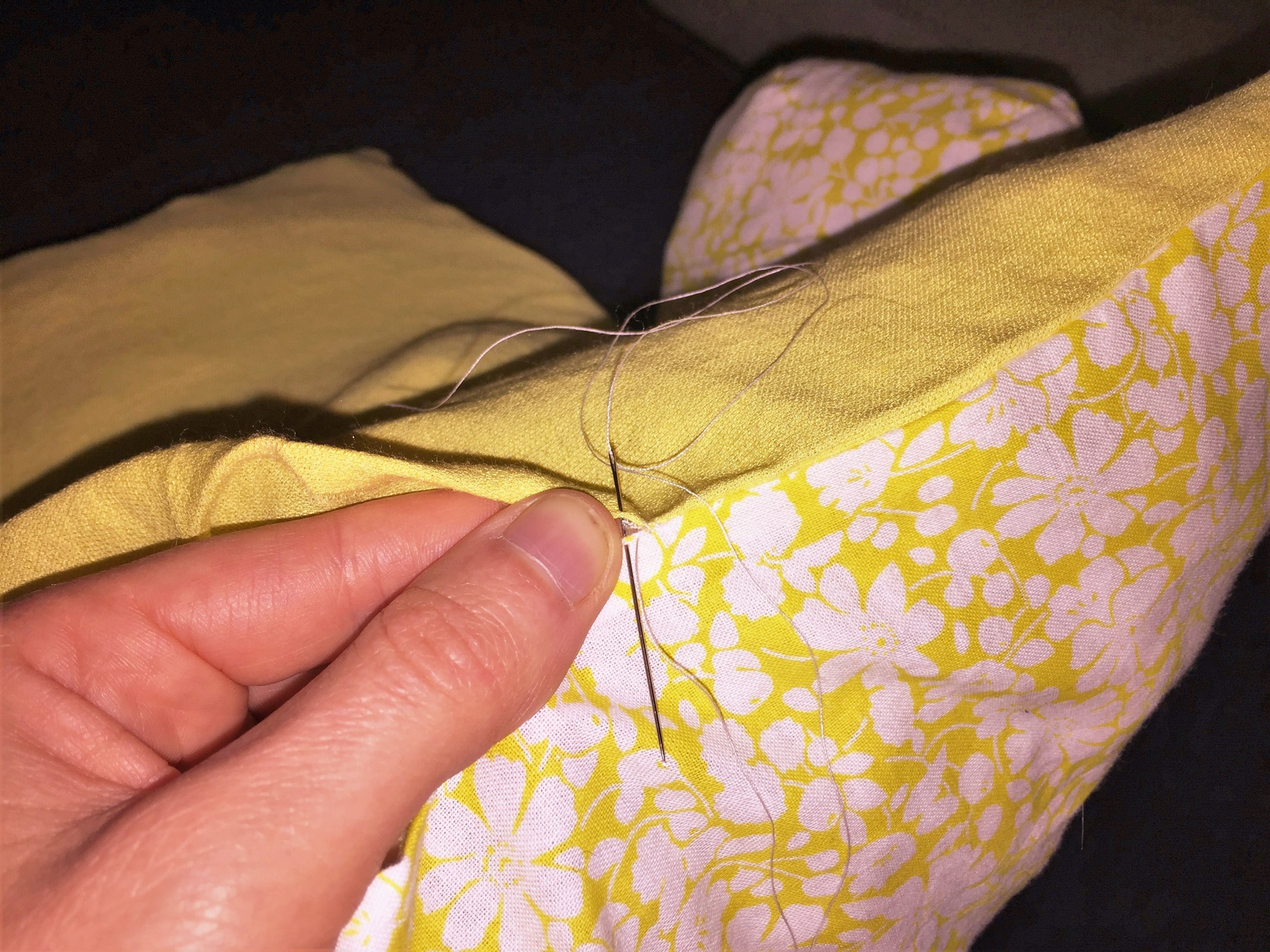 Closing the cushion.JPG