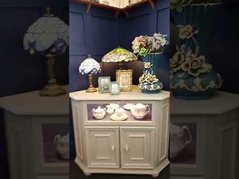 Corner Cabinet Makeover