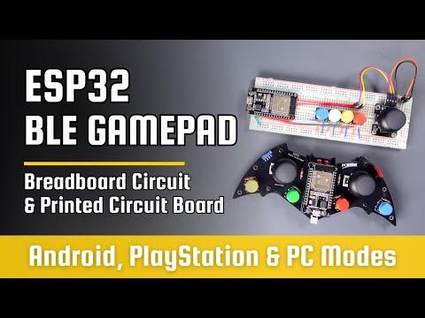 DIY Bluetooth GamePad for Android, PlayStation and PC
