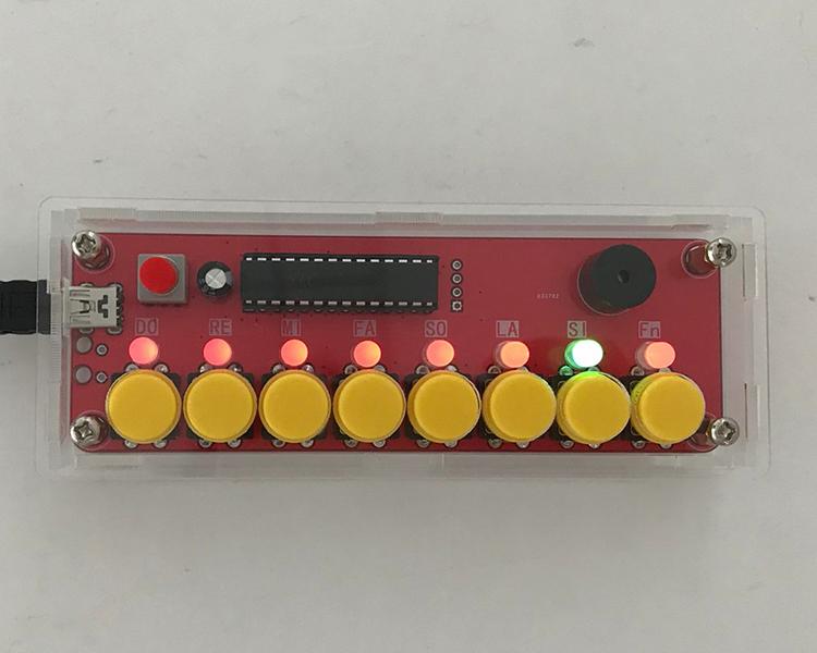 DIY Kit LED Flashing Electric Piano.6.JPG