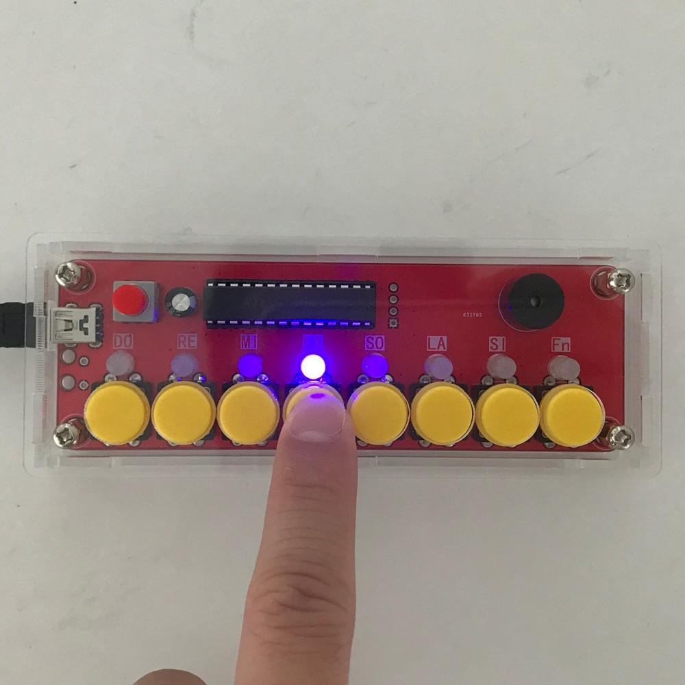 DIY Kit LED Flashing Electric Piano.8.JPG