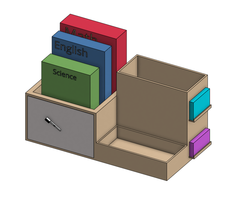 Desk Organizer Iasometric View.png