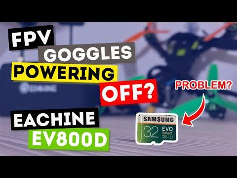 Eachine EV800D Problem Solved (Powering Off) - FPV Flight