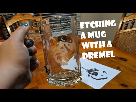 Etching A Mug with a Dremel