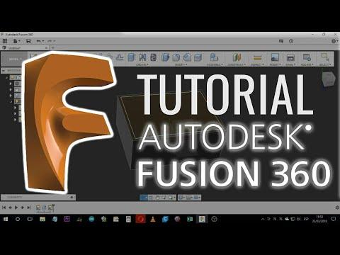 FUSION 360 || Tutorial B&aacute;sico || Dise&ntilde;o 3D