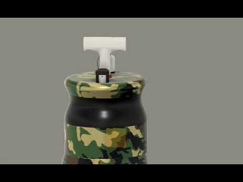 Fusion360 Bottle Animation
