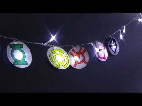Geeky Living: Lantern Corps Lights