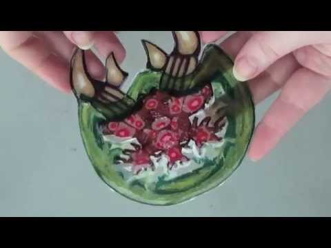 Geeky Living: Metroid Hair Clip