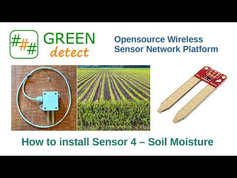 Green Detect How to install sensor 4 Soil moisture