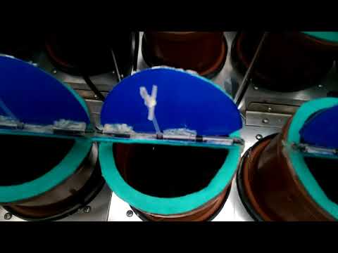 Homemade cooking hood valve test