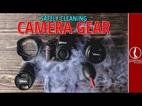 How To Clean Camera Gear with Makeup Brushes and a Rocket Blower
