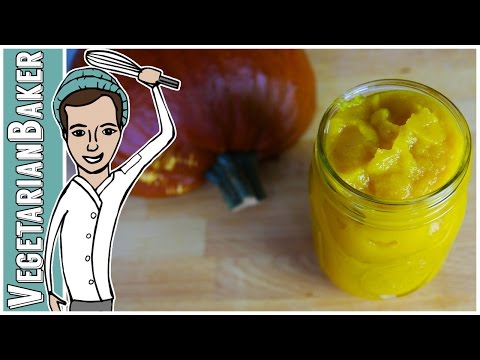 How To Make Homemade Pumpkin Pur&amp;eacute;e | The Vegetarian Baker