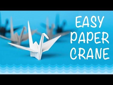 How To Make a Paper Crane: Origami Crane Step by Step - Easy