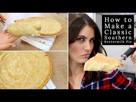 How to Make a Classic Southern Buttermilk Pie