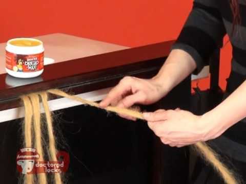 How to Wax Human Hair Dreadlock Extensions - DoctoredLocks.com
