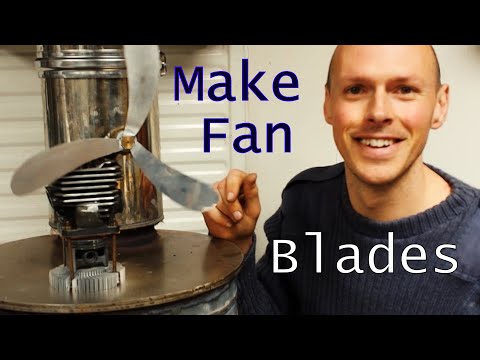 How to make DIY Stove Fan Blades (Upcycled)