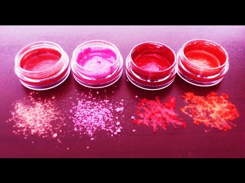 How to make a  VERY RICH COLORED LIP GLOSS