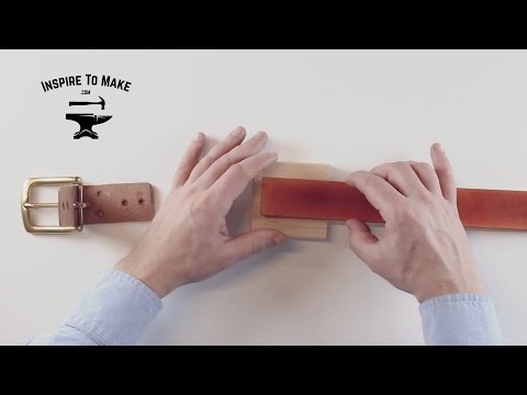 How to make a Leather Belt