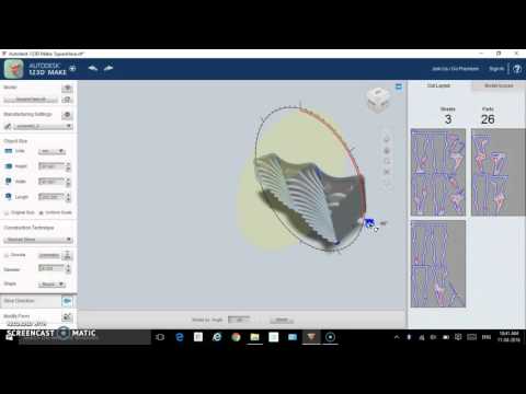How to use 123D Make - Processing STL to get layouts