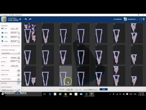 How to use 123D Make to create layouts