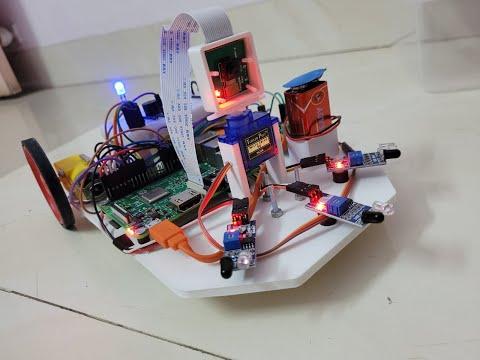 IOT Based Smart Security Surveillance Robot
