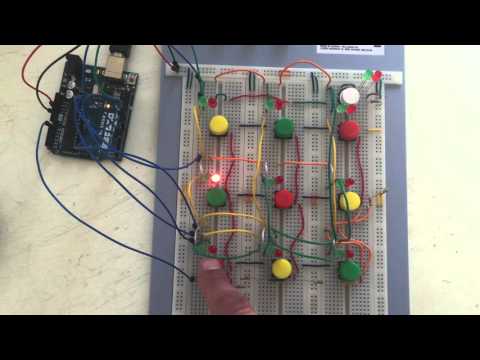 Intelligent Arduino Uno Tic Tac Toe (Noughts and Crosses)