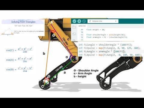 Inverse Kinematics for Quadruped Robot - Alpha!