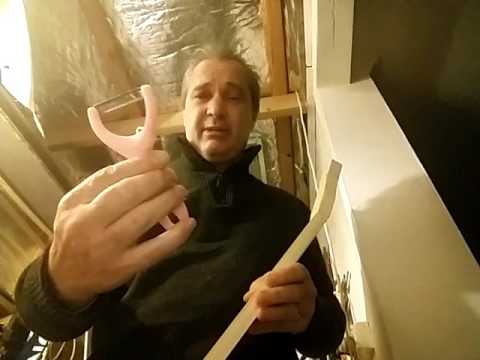 Kiwi brand vegetable peeler as a spokeshave