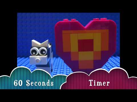 LEGO Minifig Countdown Timer 60 seconds