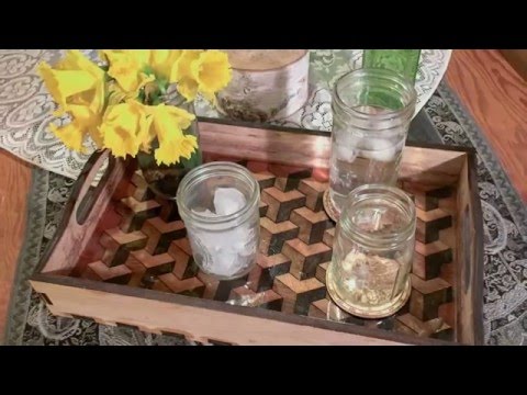 Laser Cut Drink Tray