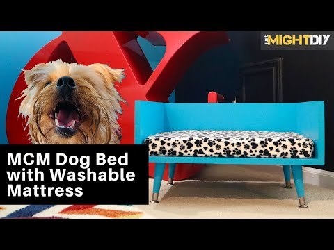 MCM Dog Bed with Washable Mattress
