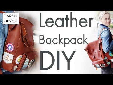 Making a Leather Backpack