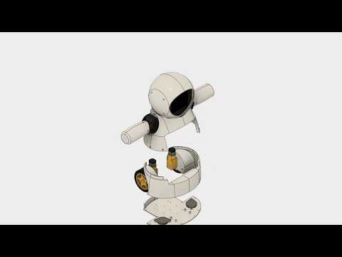 Montagem do Rob&amp;ocirc; da Alegria