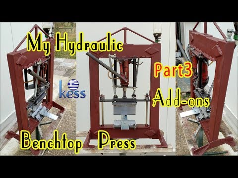My Hydraulic Benchtop Press Add ons
