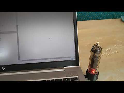 My home made "Vacuum Tube" USB Drive