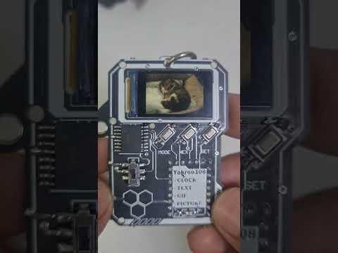 Neck watch 3 (PICO ZERO+ST7789)Low Power #shorts#short#viral#status #tiktok #shortvideo