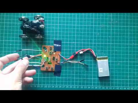 PART 1 - Modifying RC Transmitter Micro RC Stunt Vehicle Car 360 Degree - Arduino project