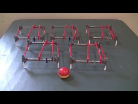 Perpendicular Fall through K'nex Ball Element INSTRUCTIONS!