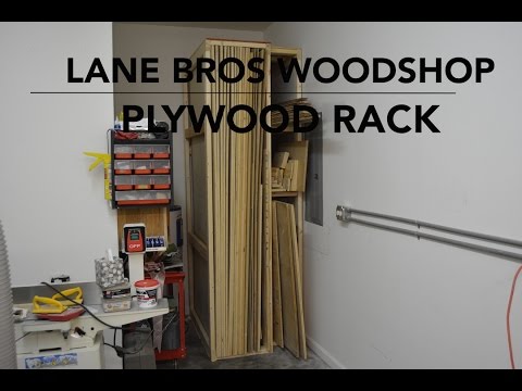 Pocket Hole Plywood Rack