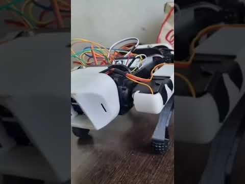 Quadruped Robot - Alpha! ESP32 Based Spot Micro Robot.
