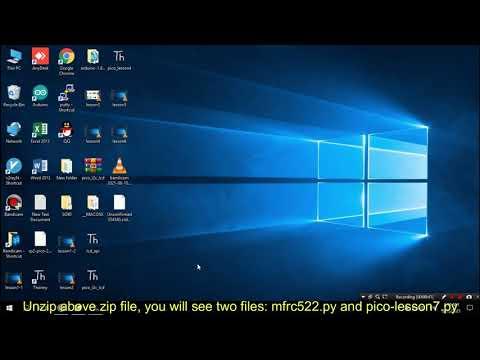 Raspberry Pi Pico Learning Kit Lesson 7: Using SPI port to access RFID reader