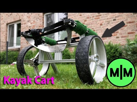 Simple DIY Kayak Cart (Homemade from scraps!)