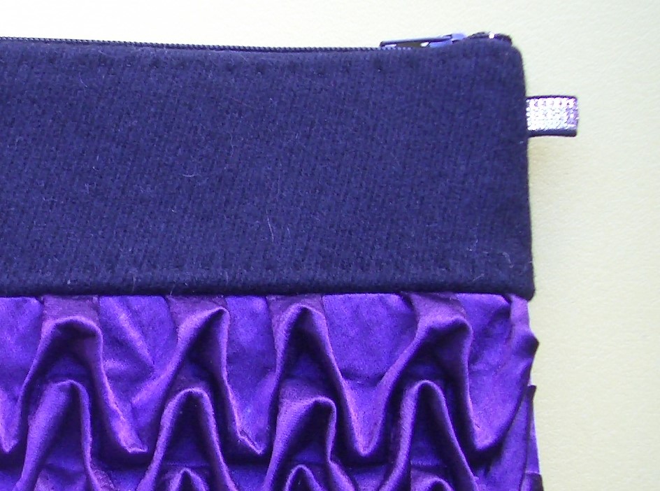 Stitching around the opening, outside.JPG