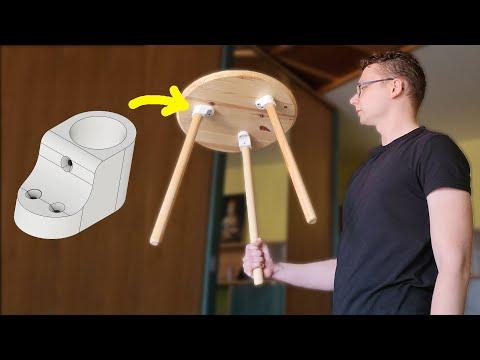 Super Simple Coffee Tables With 3D Printer - One Day Build