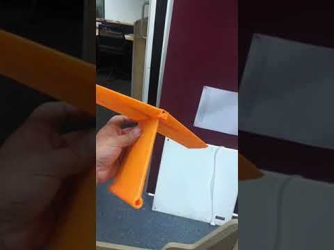 T-tail Empennage Mechanism - 3D Printed Plane